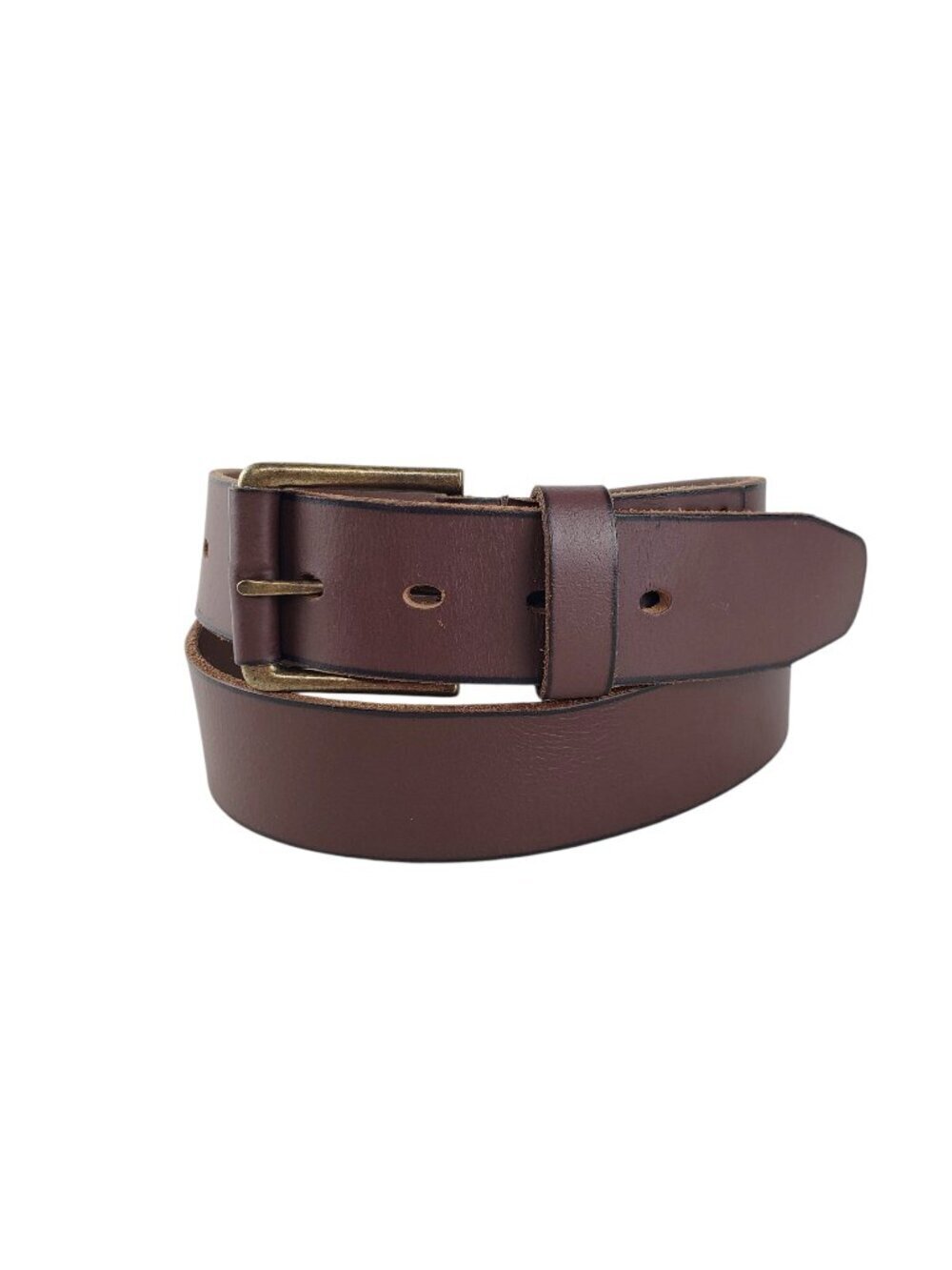 Timberland Brown Leather Belt Casual Mens Medium 34-36